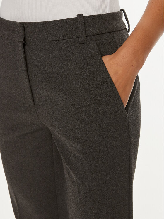 PINKO Pinko Auduma bikses Bello 100155 A24D Pelēks Regular Fit