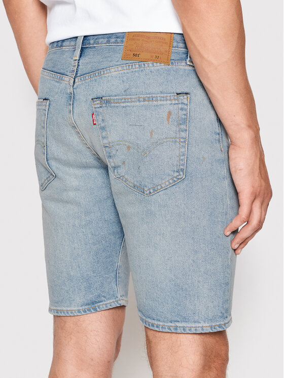 Pantaloncini di jeans 501® Hemmed 36512-0163 Blu