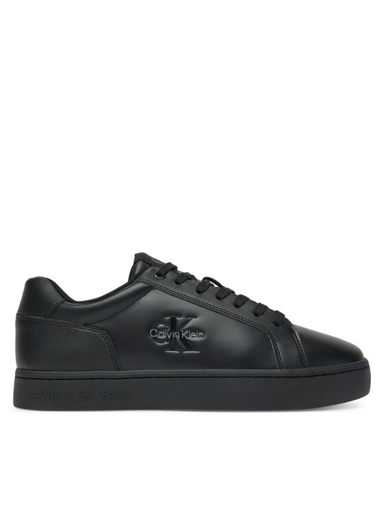 Sneakers Calvin Klein Jeans Classic Cupsole Mono Lth YM0YM01369 Negru