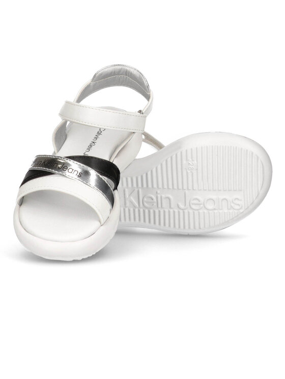 Calvin Klein Jeans Calvin Klein Jeans Sandały V3A2-80204-0193Y125 Biały