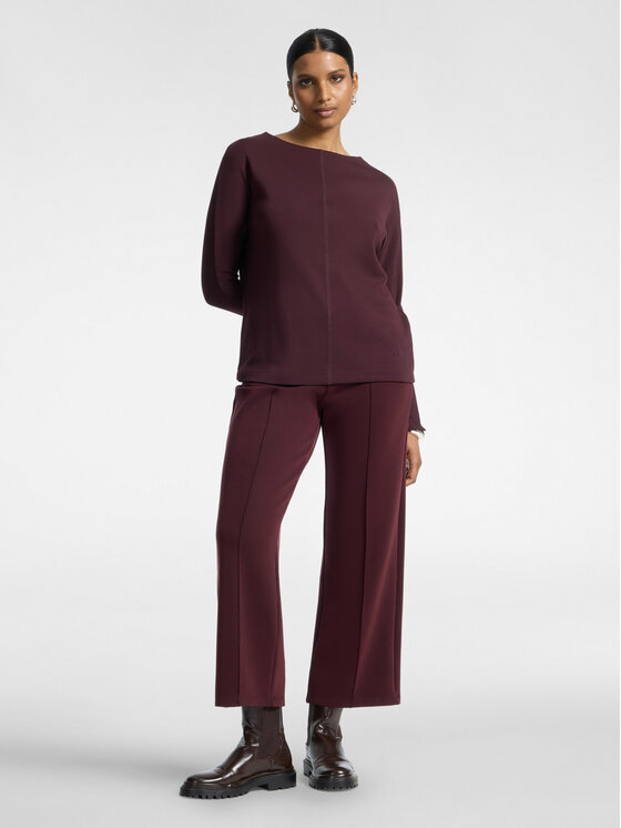 Elena Mirò Elena Mirò Bluza G806Z000675N039 Bordowy Regular Fit