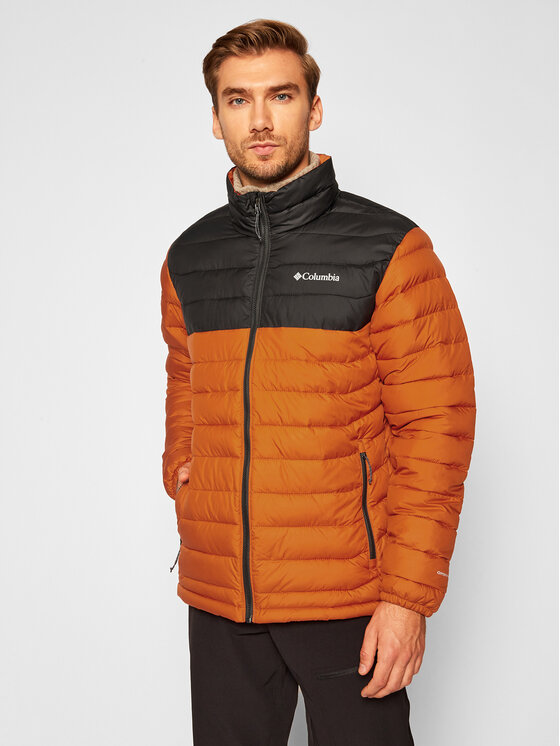 Columbia Columbia Giubbotto invernale Powder Lite 1698001 Arancione Regular Fit