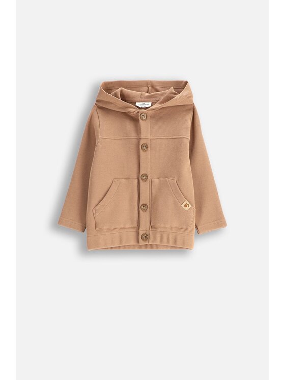 Coccodrillo Coccodrillo Bluza WC5132401MBN-002 Beżowy Regular Fit