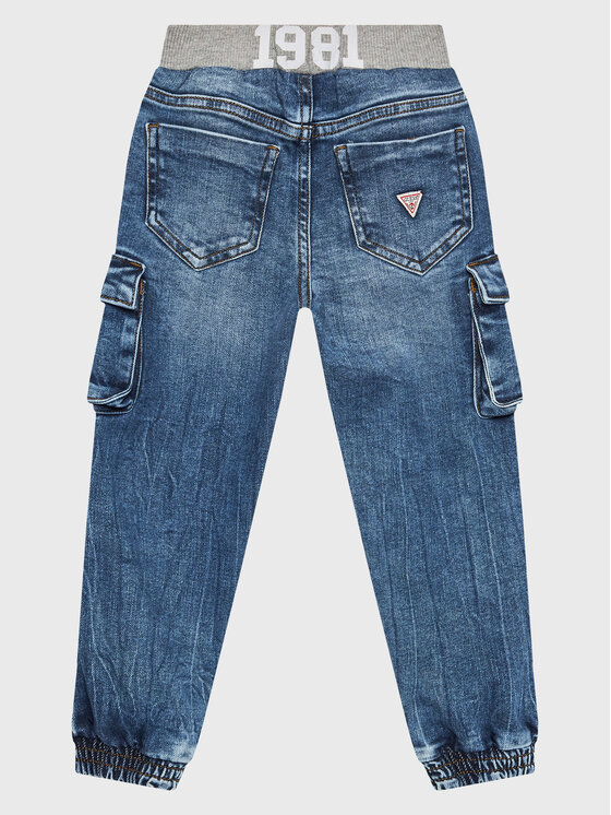Guess Guess Jeansy N3RA05 D4GV0 Niebieski Regular Fit