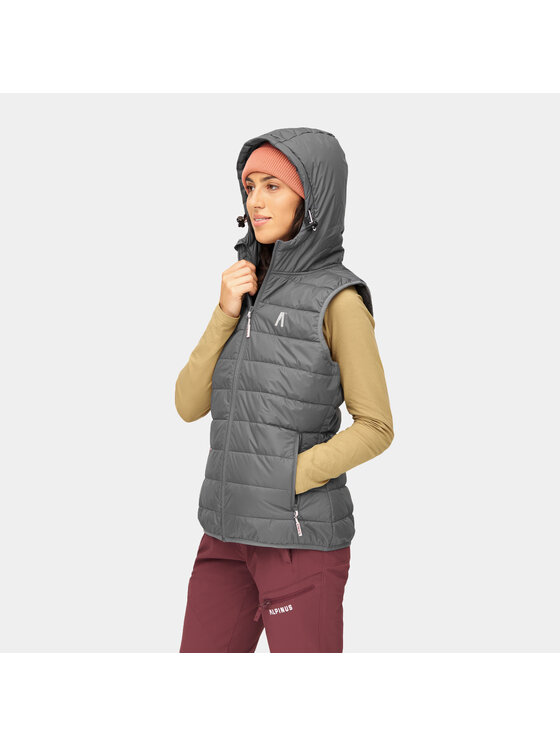 Alpinus Alpinus Bezrękawnik Monza Szary Active Fit