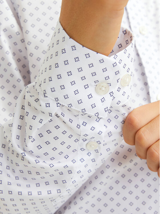 Jack & Jones Junior Jack & Jones Junior Сорочка Axel 12268225 Білий Regular Fit