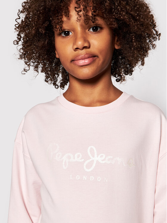 Pepe Jeans Pepe Jeans Mikina Rose PG581083 Ružová Regular Fit
