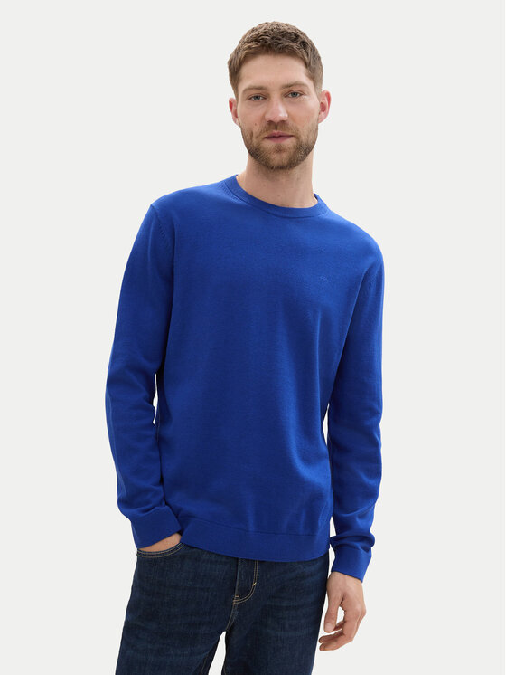 Tom Tailor Tom Tailor Pulover 1039810 Albastru Regular Fit