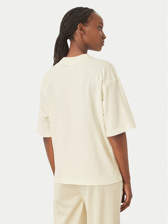 Reebok Reebok T-Shirt Reebok X Ewa Chodakowska Mila RK25977CCW Beżowy jasny Regular Fit