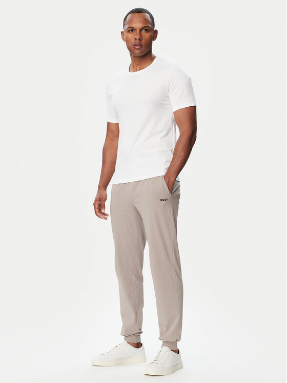 BOSS BOSS Jogginghose Mix&Match 50515305 Khakifarben Regular Fit