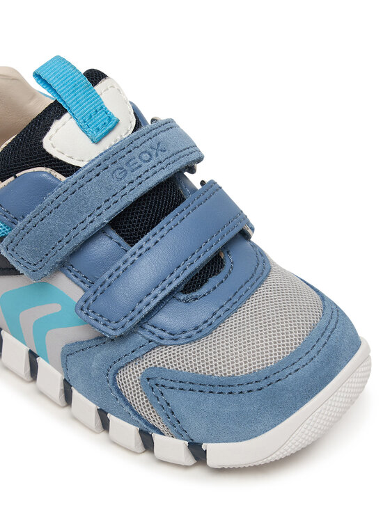 Geox Geox Sneakersy B Iupidoo Boy B3555D 02214 C4S1L Modrá