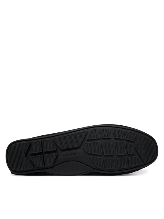 Tommy Hilfiger Tommy Hilfiger Mokasyny Core Hilfiegr Suede Driver FM0FM05789 Granatowy
