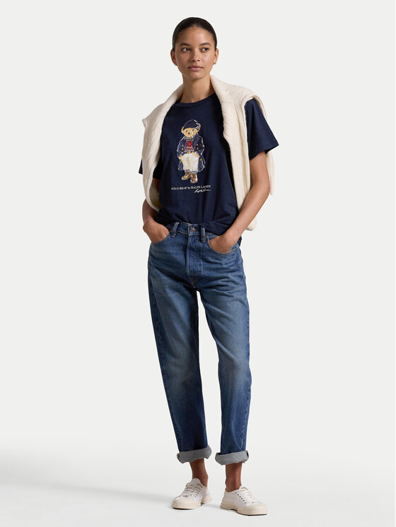 Polo Ralph Lauren Polo Ralph Lauren T-Shirt 211947944001 Dunkelblau Regular Fit