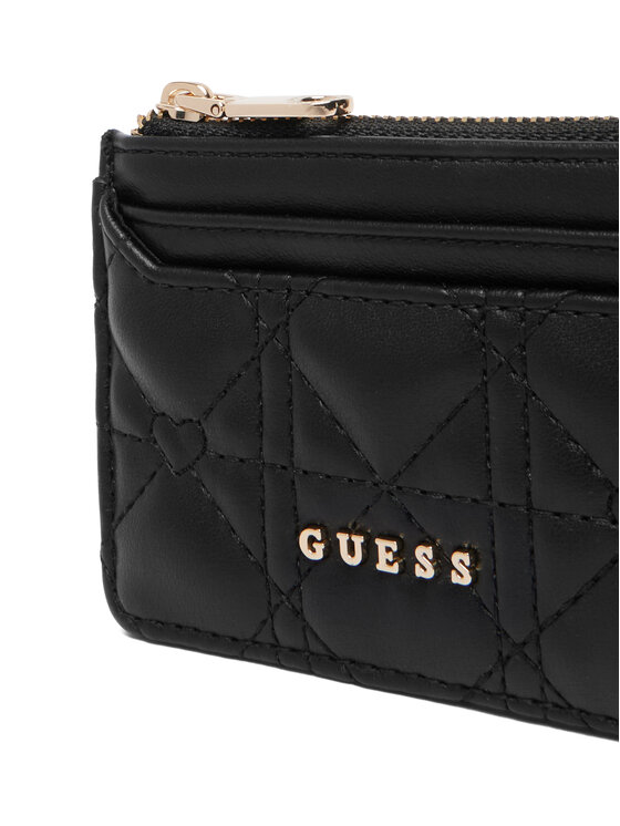 Guess Guess Sada pouzdro na karty a klíčenka GFBOXW P6202 Černá