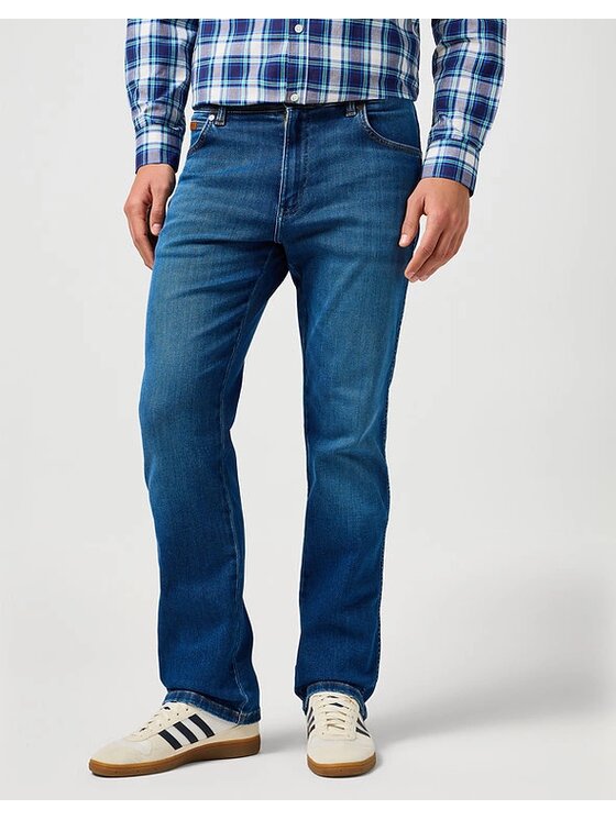 Wrangler Wrangler Jeansy TEXAS Niebieski Straight Fit