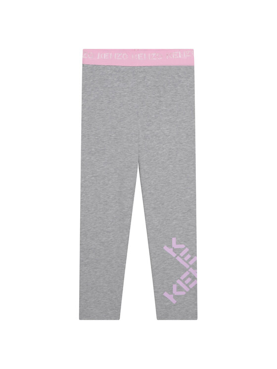 Kenzo Kids Legíny K14209 Sivá Slim Fit