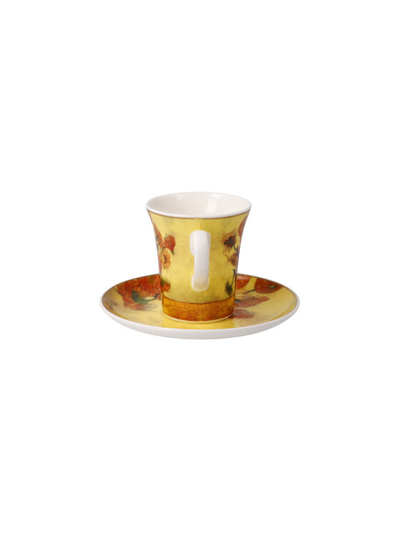 Goebel Goebel Filiżanka do espresso V. van Gogh - Drzewo migdałowca Złoty