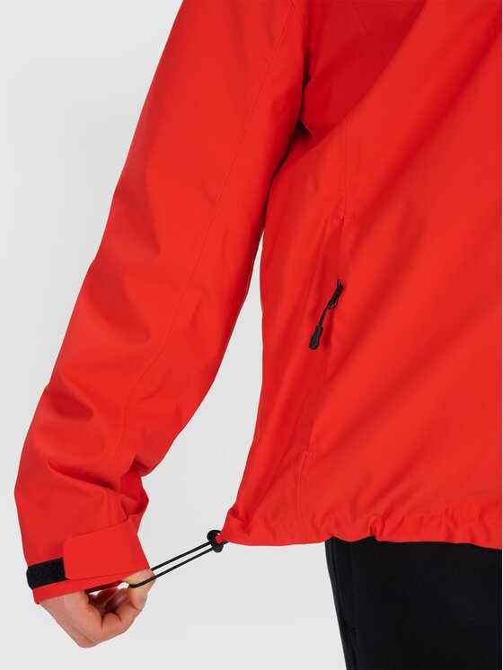 4F 4F Μπουφάν μεταβατικό 4FWSS25TTJAM703-62S Κόκκινο Regular Fit