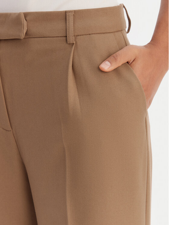 Morgan Morgan Pantaloni palazzo 261-PFALI.F Marrone Wide Leg