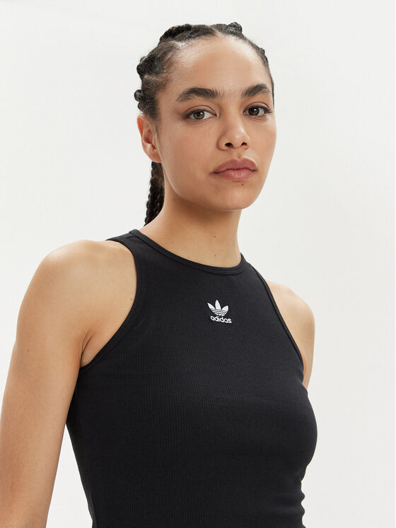 adidas adidas Každodenné šaty Essentials IT9881 Čierna Slim Fit