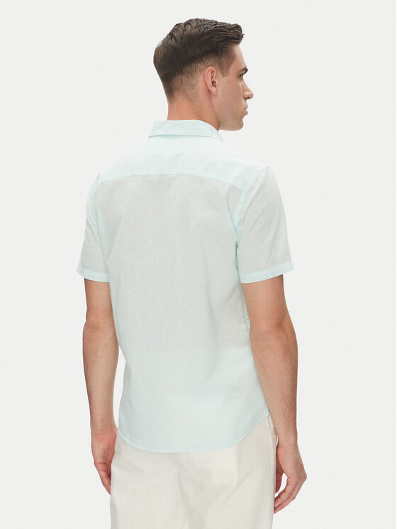 Blend Blend Поло 20718374 Голубий Regular Fit