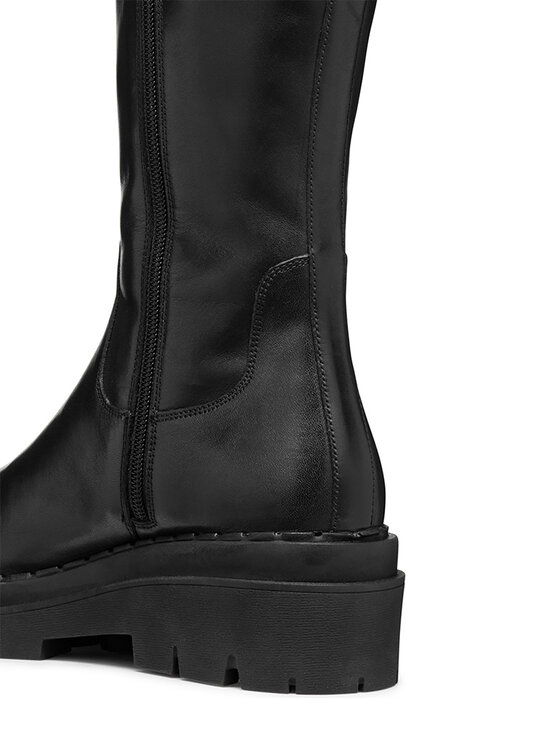 Geox Geox Cizme D Felleny D46XED 043NH C9999 Negru