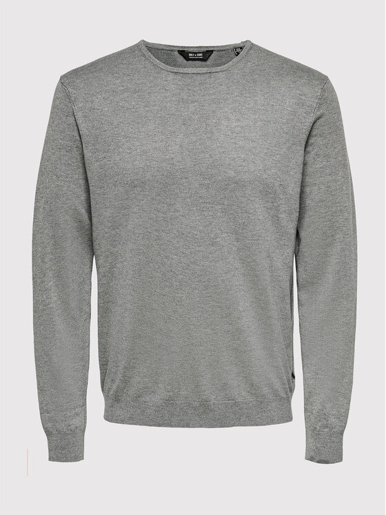 Only & Sons Only & Sons Džemper Wyler 22020088 Siva Regular Fit