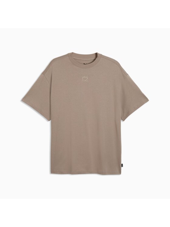 Puma Puma T-Shirt 694569 Beżowy Regular Fit
