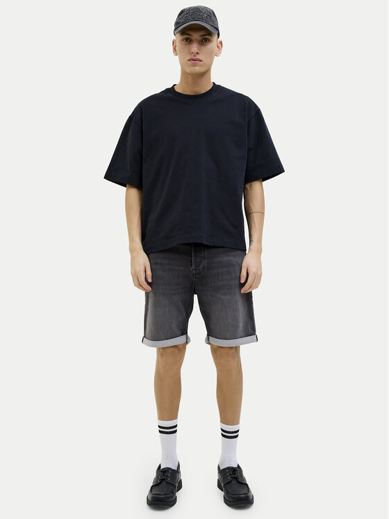 Jack & Jones Jack & Jones Джинсові шорти Rick 12269501 Сірий Regular Fit