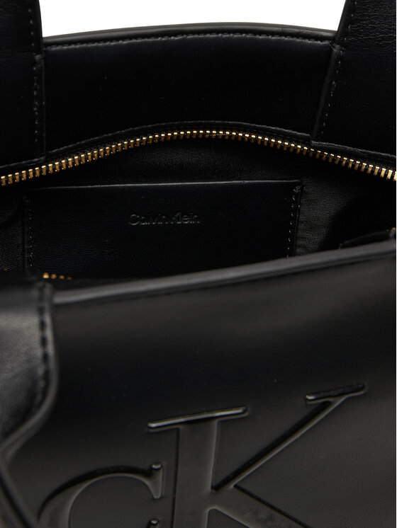 Calvin Klein Calvin Klein Käekott Bold Ck Small Tote With Strap LV04F3219G Must
