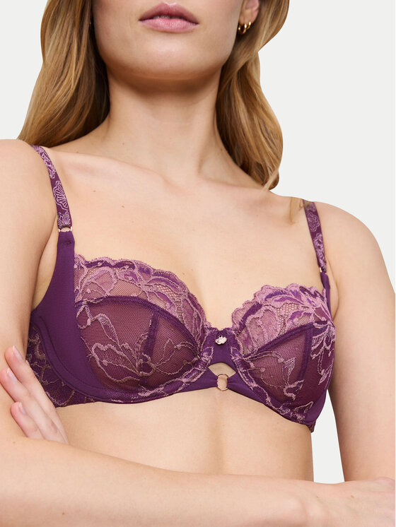 Triumph Triumph Σουτιέν Balconette Wild Gardenia Florale 10224879 Μωβ