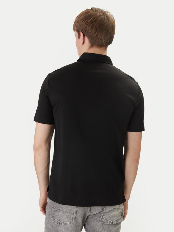 Armani Exchange Armani Exchange Polo XM002232 AF10364 UC001 Crna Regular Fit