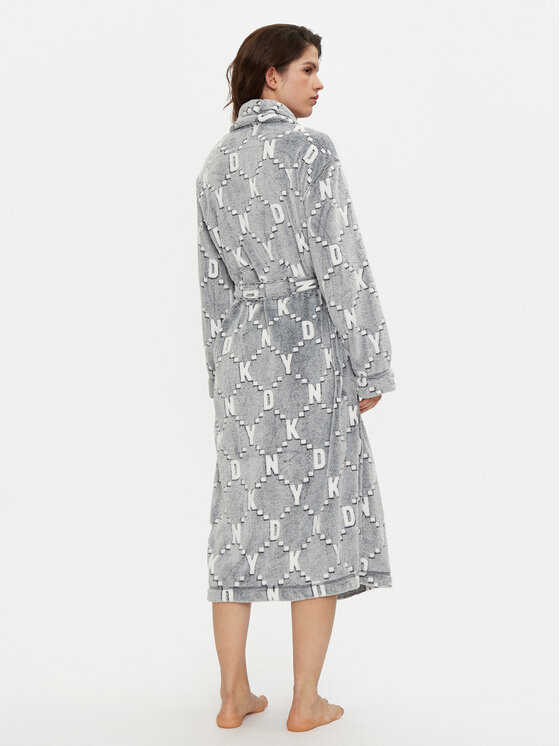 DKNY DKNY Халат YI00027F Сив