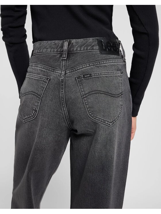 Lee Lee Jeansy LOW SLUNG SLOUCH Szary Comfort Fit
