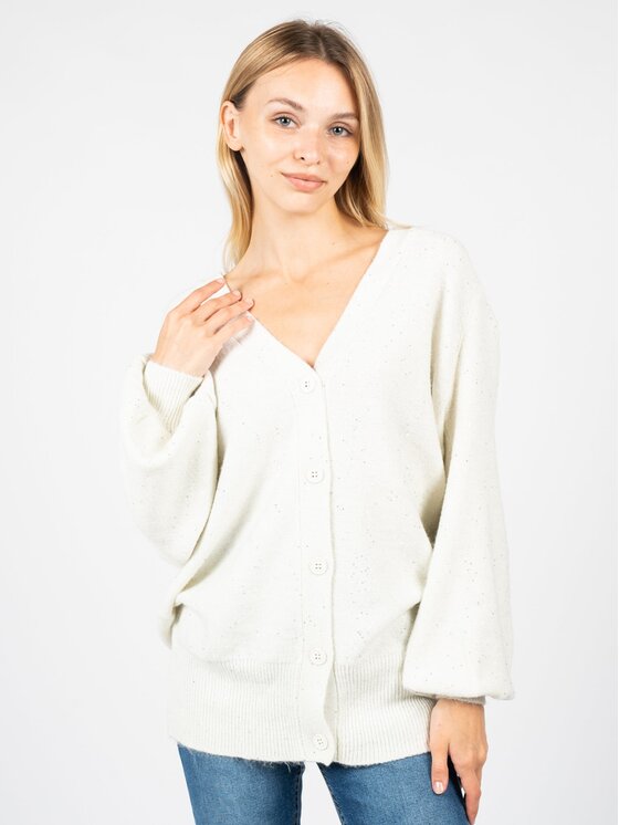 Silvian Heach Silvian Heach Maglione PGA22080CD | Aberdeen Bianco Regular Fit