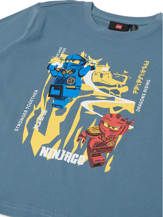 LEGO LEGO Bluse 11010943 Blau Regular Fit