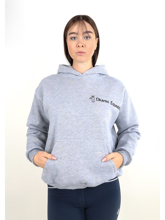 DKaren Sport DKaren Sport Bluza EQ001 Szary Classic Fit