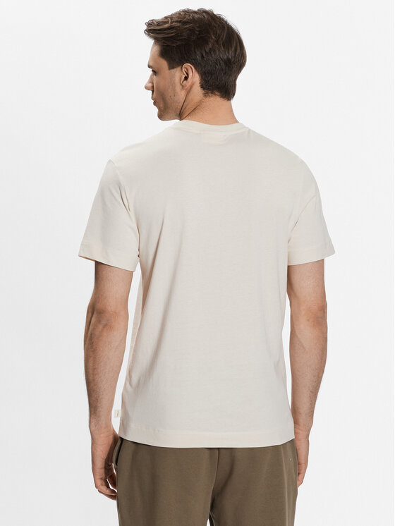 Outhorn Outhorn T-Shirt TTSHM451 Écru Regular Fit
