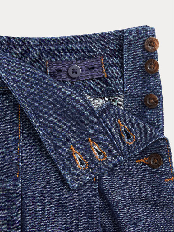 Polo Ralph Lauren Polo Ralph Lauren Gonna di jeans Plted Skrt 313916431001 Blu Regular Fit