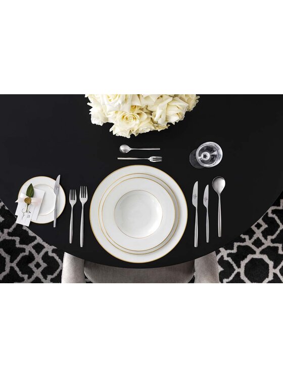 Villeroy & Boch Villeroy & Boch Talerz głęboki Villeroy & Boch Anmut Gold Biały