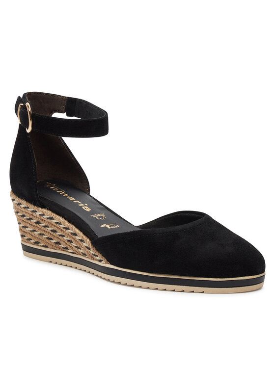 Tamaris Tamaris Espadrilky 1-22309-42 Černá
