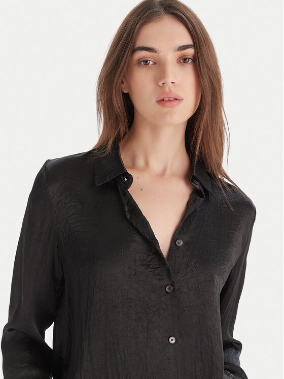 Marella Marella Camicia Matita 2525116091 Nero Regular Fit