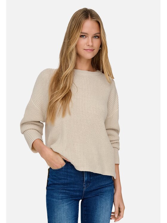 ONLY ONLY Maglione 15341307-BIR Beige Regular Fit