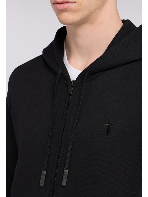 Trussardi Trussardi Felpa G8068000028N033 Nero Regular Fit