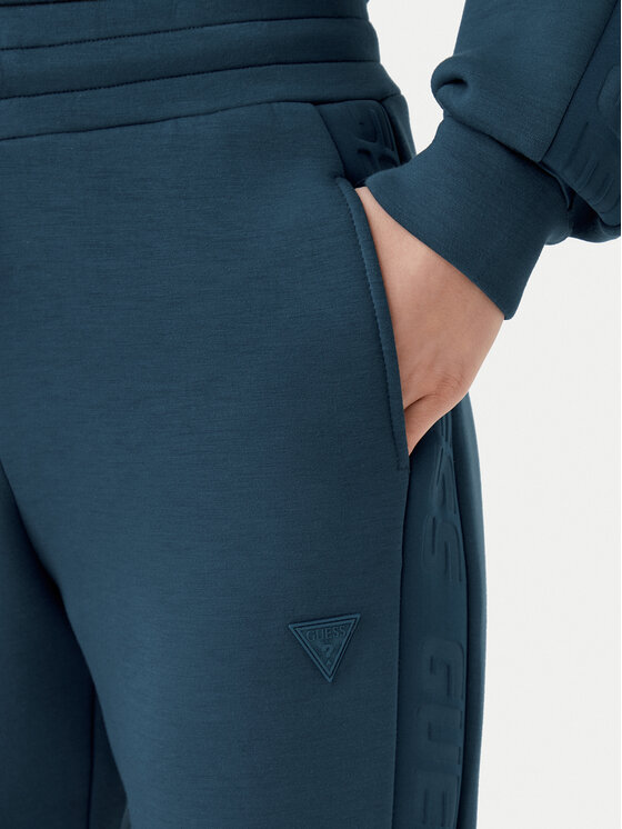 Guess Guess Teplákové nohavice V2YB18 K7UW2 Modrá Regular Fit