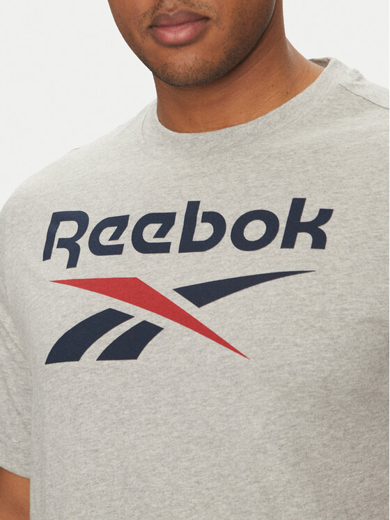 Reebok Reebok Póló 100217137 Szürke Regular Fit