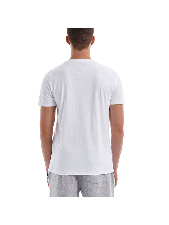 Yeaz Yeaz T-Shirt CHAY T-Shirt Biały Regular Fit