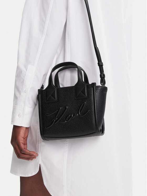 KARL LAGERFELD KARL LAGERFELD Rankinė A3W30028 Juoda