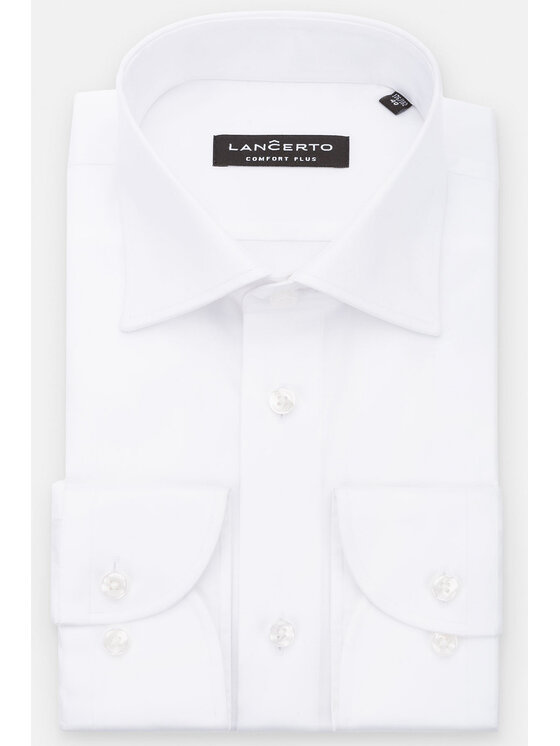 Lancerto Lancerto Koszula Giorgio KO073122000009 Biały Regular Fit