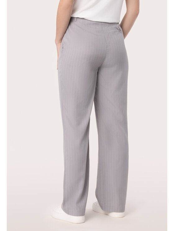 QUIOSQUE QUIOSQUE Bavlnené nohavice QUIOSQUE 3UC005221 Sivá Regular Fit